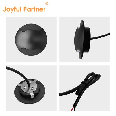 Lampe souterraine à vue latérale 12V-24V CC IP67 boîtier en aluminium DIA60MM Un à deux côtés