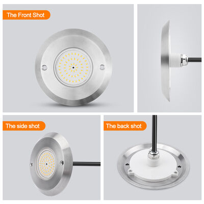 6W Ultra Slim sous-marin PAR56 lampe de piscine SMD LED 2835 étanche à l'eau 110x34MM DC12V/AC12V