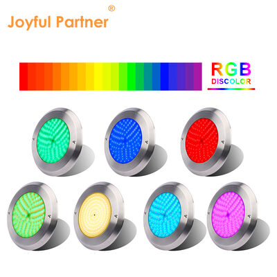 Projecteur de piscine submersible PAR56 6W SMD2835 Ultra Mince SS316L+ABS Étanche DC12V