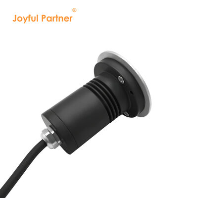 Lampes à LED IP67 1W 3W DIA67MM DC24V résistantes à l'eau au sol pour jardin extérieur