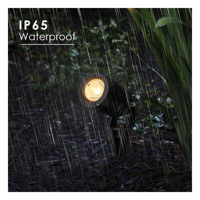 Led Garden Spike Light Decoration CREE COB LED 10W DIA63MM 12VDC With Plastic Spike