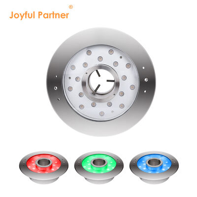 Lumières de fontaine LED Matériau en acier inoxydable RGBW 4 en 1 Éclairage sous-marin pour les paysages en extérieur