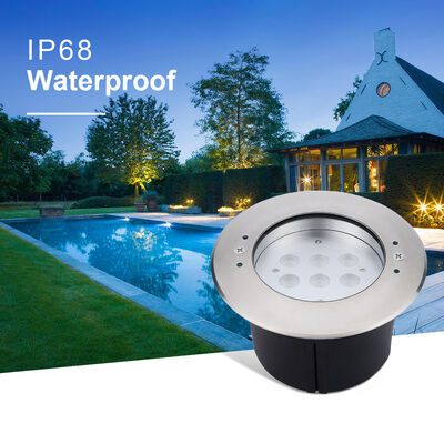 Projecteurs LED encastrés pour piscine DC24V, OEM/ODM d'usine, acier inoxydable 316, DIA 170MM