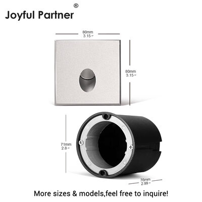 LED Recessed Step Wall Light IP65 Waterproof Rust-Proof for Indoor Staircase Outdoor Patio Corridor