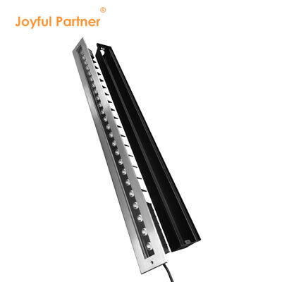 Éclairage linéaire LED enterré 12W 24W 48W DC24V 1000MM 1 mètre Acier inoxydable 316 IP67 Type encastré