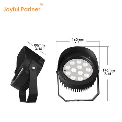 Lumière de jardin LED réglable de l'angle du faisceau 36W DMX512 pilote intégré DC24V RGB3in1