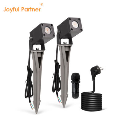 Lumière de jardin LED à arbres carrés imperméable à l'eau IP65 Lumière de pelouse en aluminium extérieure avec certification CE