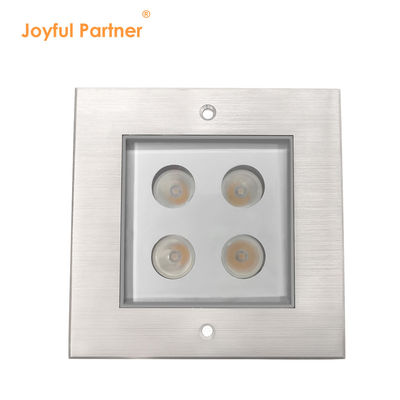 12V de courant continu à pas de sol LED extérieur sous-sol IP67 enterré 3W 4W 8W