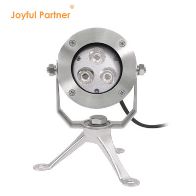 Contrôle de haute qualité DC24V 304 en acier inoxydable DMX512 RGBW IP68 12w LED
