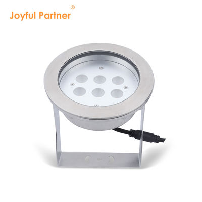 6W 12W sous l'eau étang lumière 316L en acier inoxydable IP68 submersible LED lumières