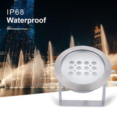 Couleur de la fontaine LED sous-marine Spot Light Surface montée IP68 projecteur LED