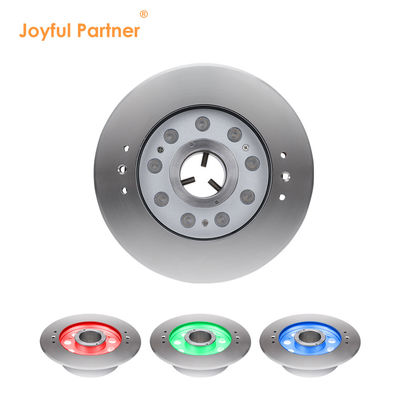 Lampe de fontaine sous-marine IP68 9W RGB en acier inoxydable 316 pour fontaine musicale