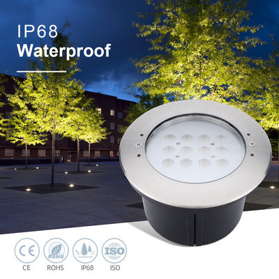 Fabrique directe IP68 étanche en acier inoxydable 316L lumières de piscine submersibles 12W LED
