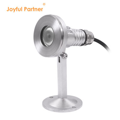 Projecteur LED subaquatique étanche IK07 1*2W LED DC24V DMX RGBW 6W pour fontaine