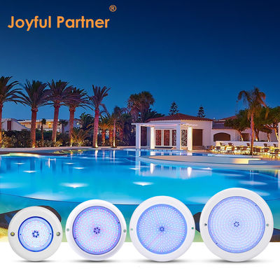 Lumières de piscine joyeuses 12v AC Mise à niveau puce SMD couleur RGB IP68 Tous les PC Un ensemble de conception pour piscine en béton