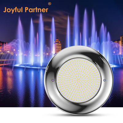 Lumières de piscine LED IP68 12VAC SMD LED en acier inoxydable DIA260MM pour piscines