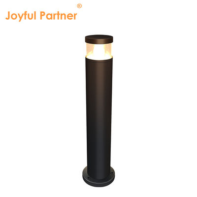 Borne lumineuse de jardin extérieure IP65 en fonte d'aluminium, pour allée, AC 220v DC 24v, LED Bridgelux 3000K, DIA 108MM*H 400/600/800/1000mm