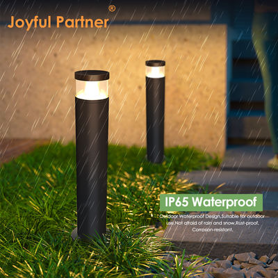 IP65 LED étanche à l'eau Boullard de pelouse en aluminium Décoration extérieure Cour de chemin de ville Éclairage de jardin