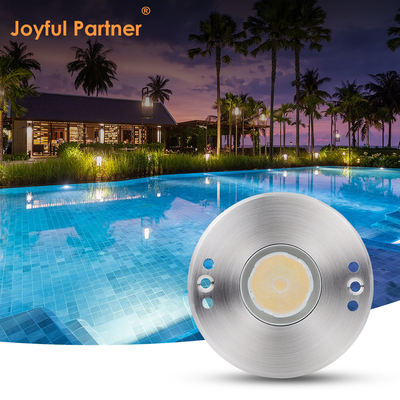 Mini LED Encastré Étanche 1W 12V DC 8° Angle de Faisceau Étroit IP68 Éclairage Paysager Extérieur