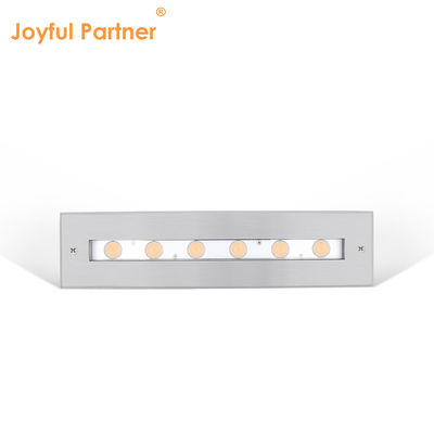 Lumière sous-marine LED couleur RVB Vente à chaud DC24V IP68 Acier inoxydable 304 enfoncé