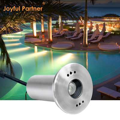 Projecteur subaquatique enterré IP68 3WRGB3en1 LED Acier inoxydable 316L DC24V Décoration pour piscine