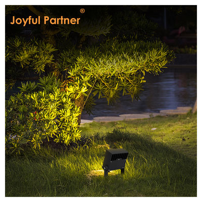 Projecteur de jardin LED extérieur IP65 réglable en aluminium moulé sous pression, carré 130*130mm, projecteurs d'inondation pour usage extérieur