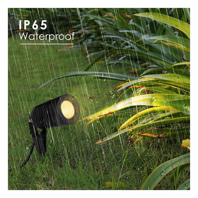 Lumière de jardin 14W COB avec capot anti-éblouissement Matériau en aluminium IK04 Classification pour l'éclairage d'accent extérieur