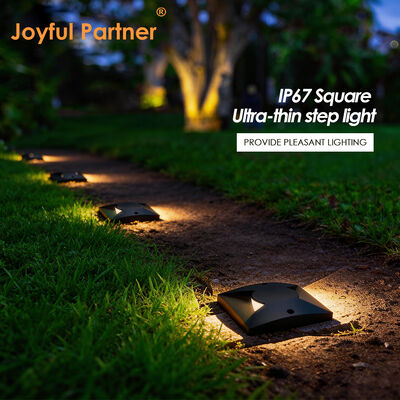 Appliques d'extérieur fines à émission latérale, vue latérale une ou deux faces, IP67, montage en surface, LED SMD2835, 100*100MM, aluminium pur 6063