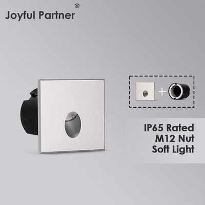 Lumière murale LED 3W extérieure en aluminium blanc IP65 pour sentiers et marches