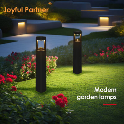 Lumières de pelouse LED Fabricant Matériau en aluminium extérieur personnalisé L120*W120*H300MM IP65 étanche Adapté aux communautés de jardin