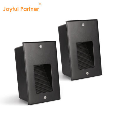 Applique murale d'extérieur encastrée LED 2W IP65 avec manchon de montage, lentille optique Ra85, AC100-240V