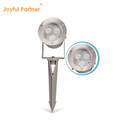 Projecteurs de jardin LED étanches avec ampoule GU10 MR16 LED à piquet en plastique pour jardin